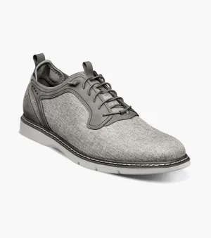 All-purpose fit Scanlan Plain Toe Elastic Lace Up-Gray Multi | Stacy Adams Scanlan Plain Toe Elastic Lace Up-Gray Multi | Stacy Adams Reinforced Toe Guard