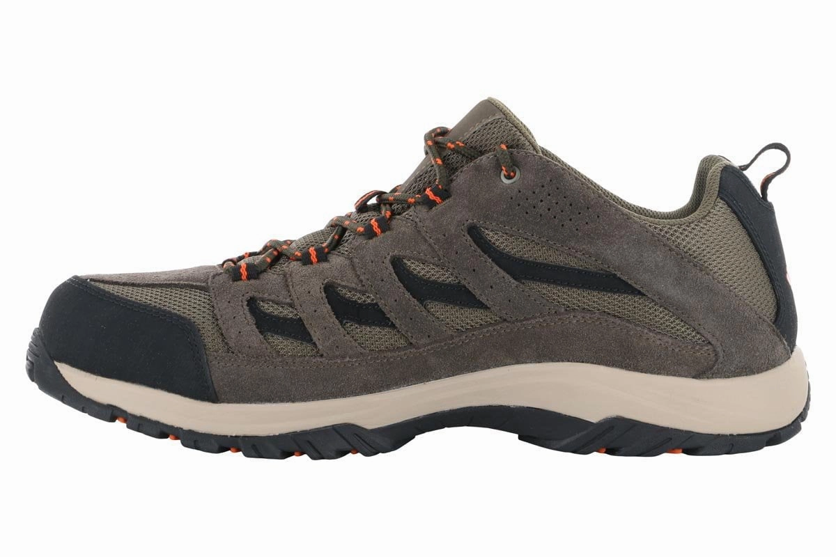 Sock Friendly Columbia Crestwood Trail Shoe Camo Brown