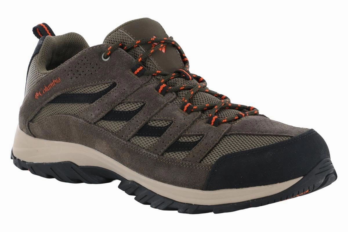 Columbia Crestwood Trail Shoe Camo Brown Farm Step