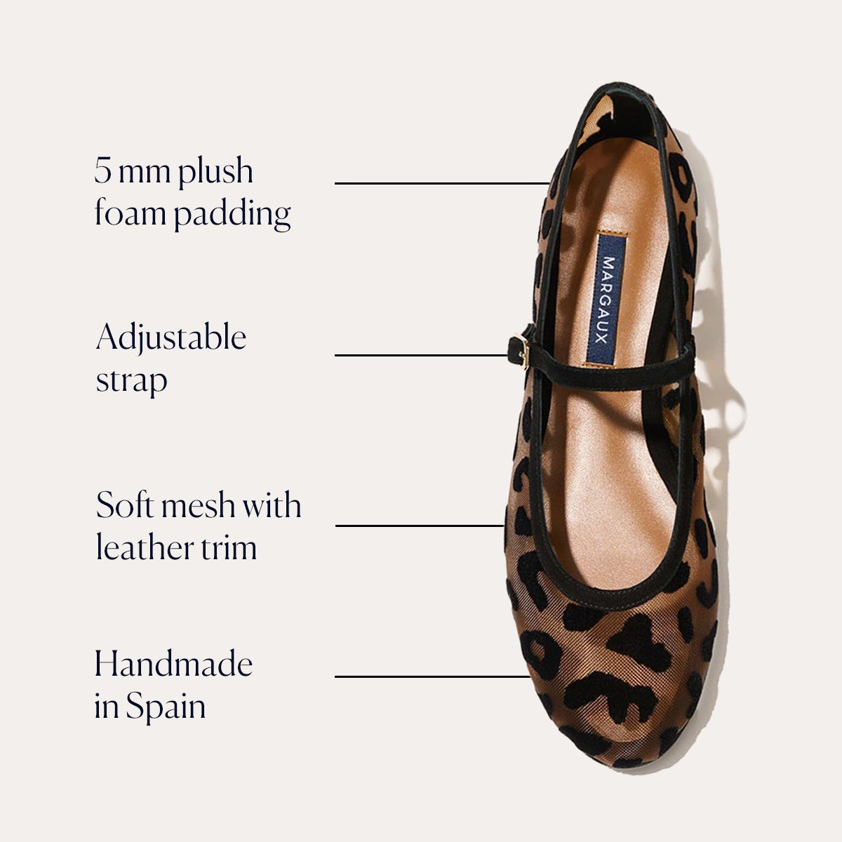 Odor Resistant The Demi Jane - Leopard Mesh