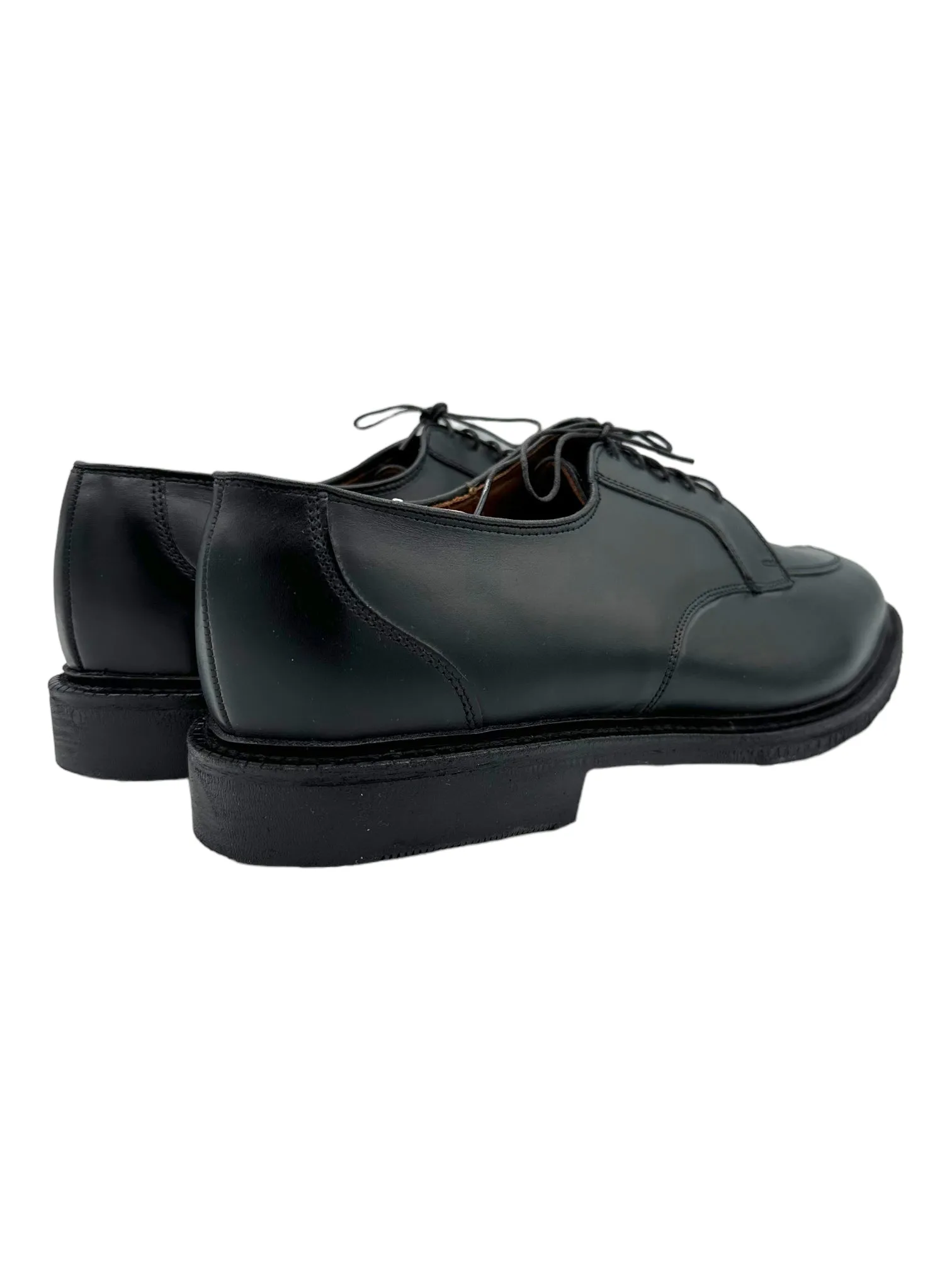 Allen Edmonds Black Ashton Split Toe Leather Derby Dress Shoes