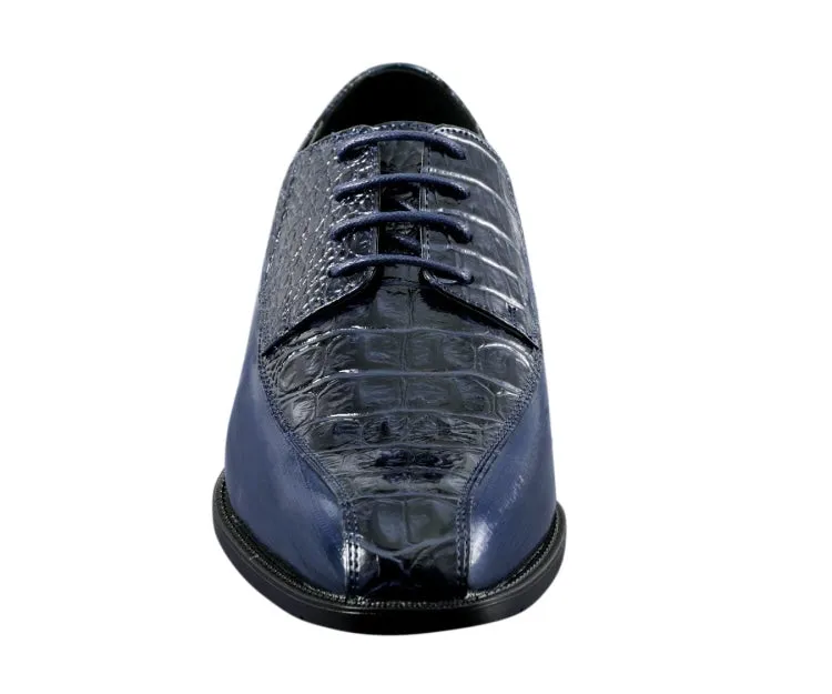 Amali Harvey Croc Men's Exotic Leather Dress Shoes