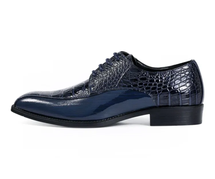 Amali Harvey Croc Men's Exotic Leather Dress Shoes