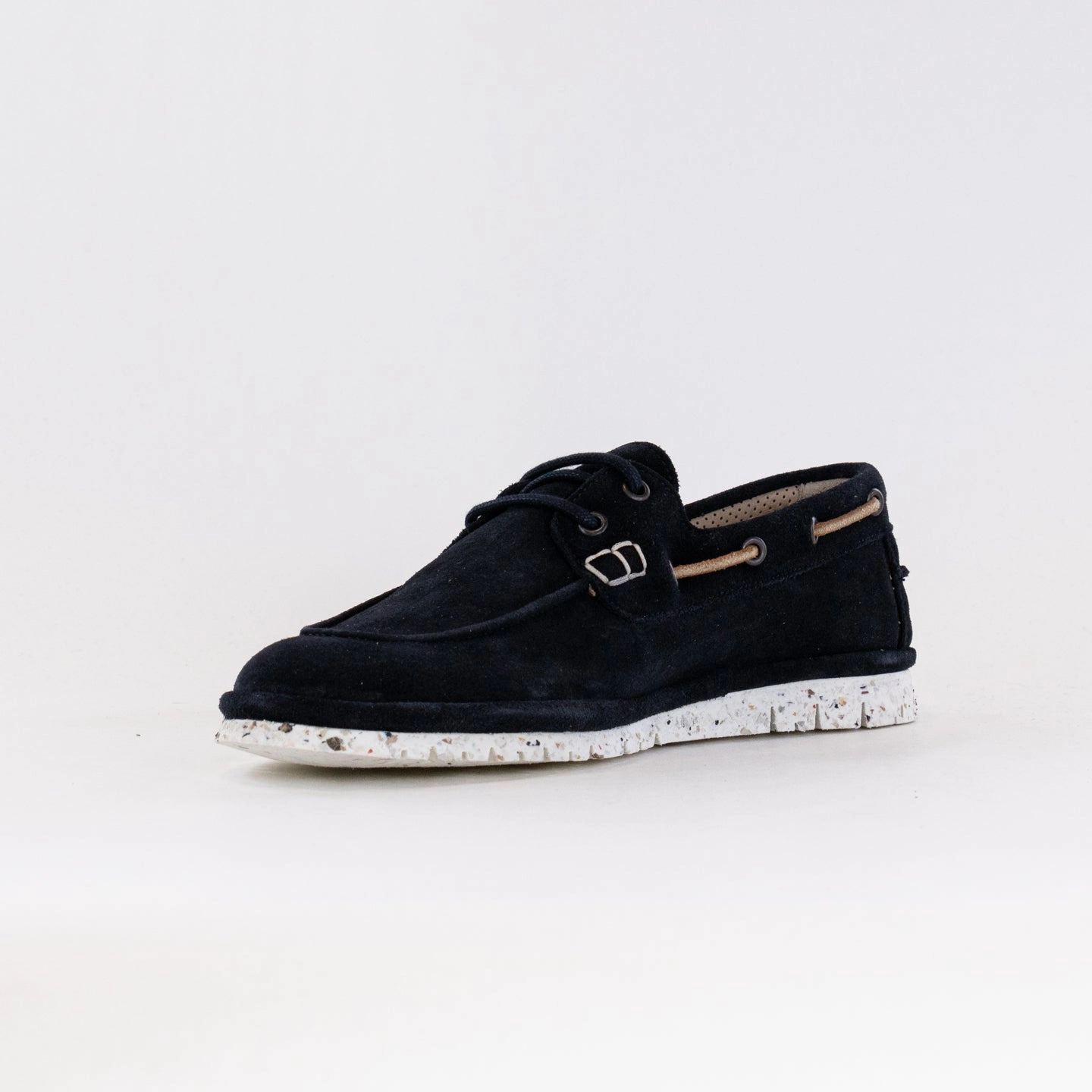 Ambitious Amber Lace Up Shoe (Men's) - Navy Slip Resistant Slip On Relaxation Fit