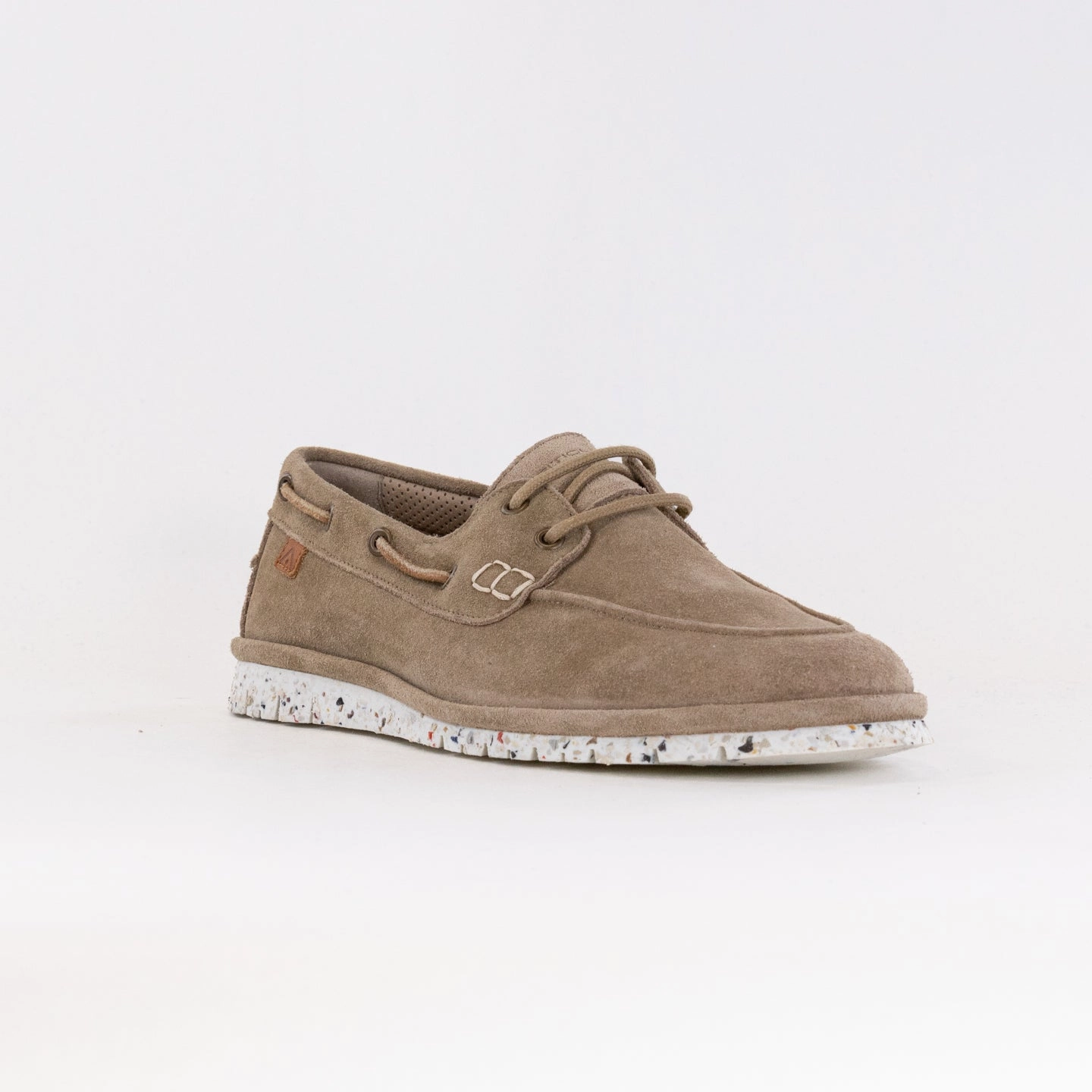 Easy Slip Shoes Slip In Walk Fit Ambitious Amber Lace Up Shoe (Men's) - Sand