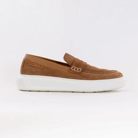 Ambitious KIT Loafer (Men's) - Cognac Suede Street Dash Air Simple Slip On Adjustable loop Ambitious KIT Loafer (Men's) - Cognac Suede
