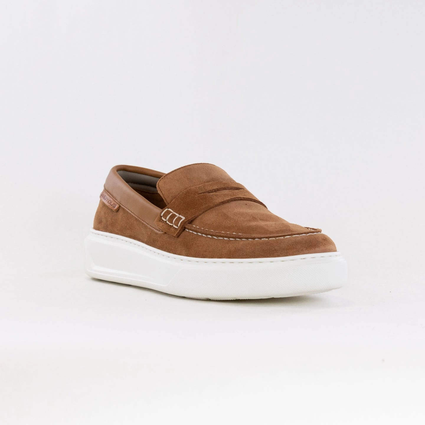 Flexible Slip On Motion Friendly Ambitious KIT Loafer (Men's) - Cognac Suede