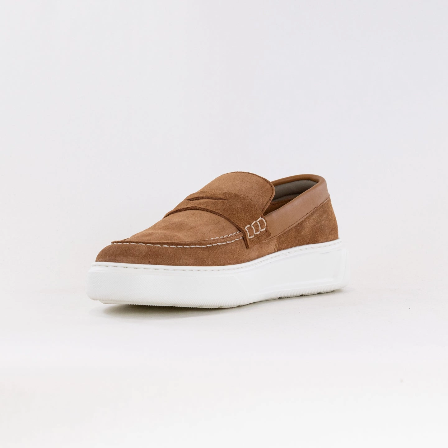 Ambitious KIT Loafer (Men's) - Cognac Suede Comfort Motion Easy Travel