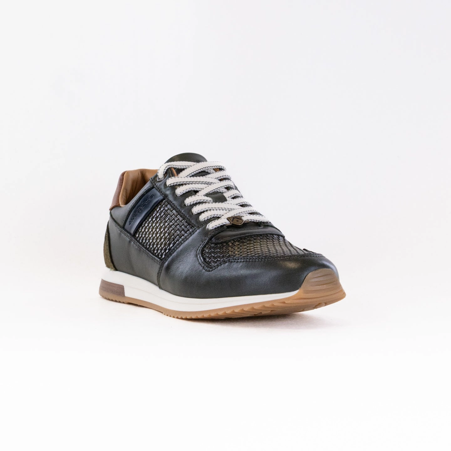 Ambitious Slow Premium Sneaker (Men's) - Khaki Leather Fit Mode