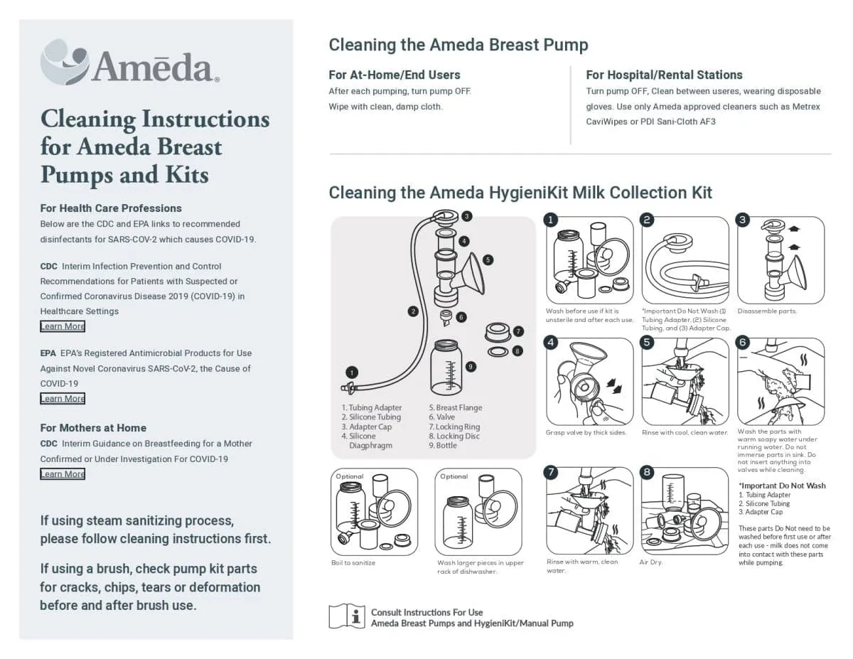 Ameda MYA Joy Portable Double Breast Pump