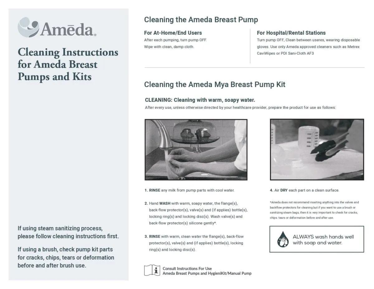 Ameda MYA Joy Portable Double Breast Pump