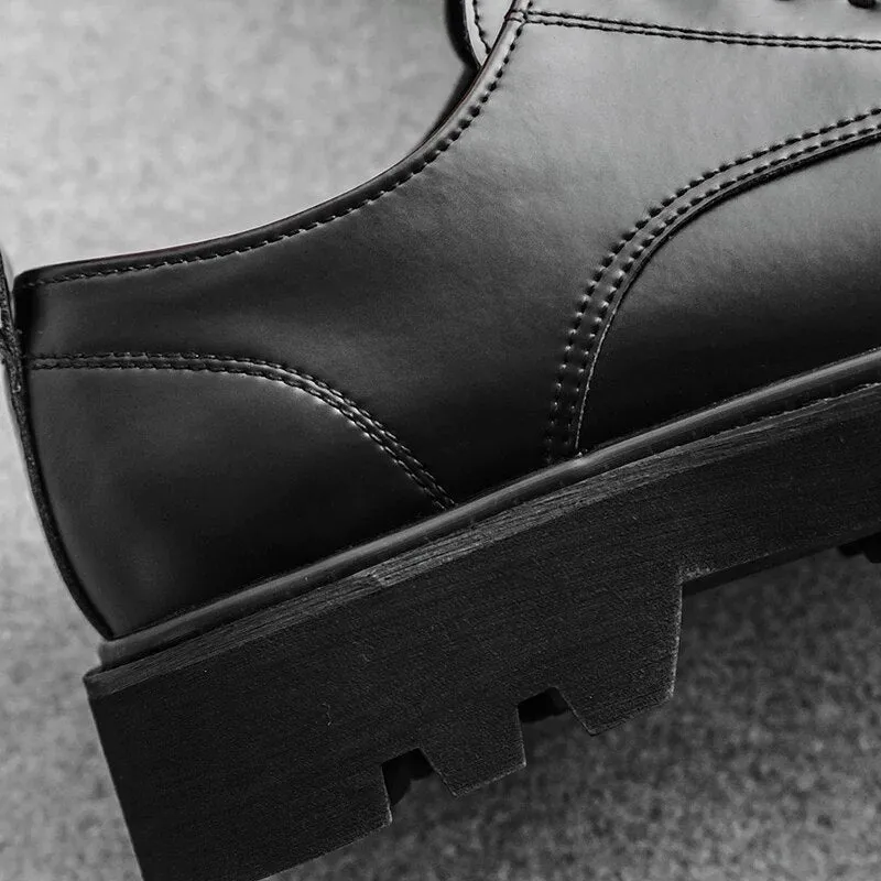 Amozae- Ilsan Chunky Sole Lace-up Derby Shoes