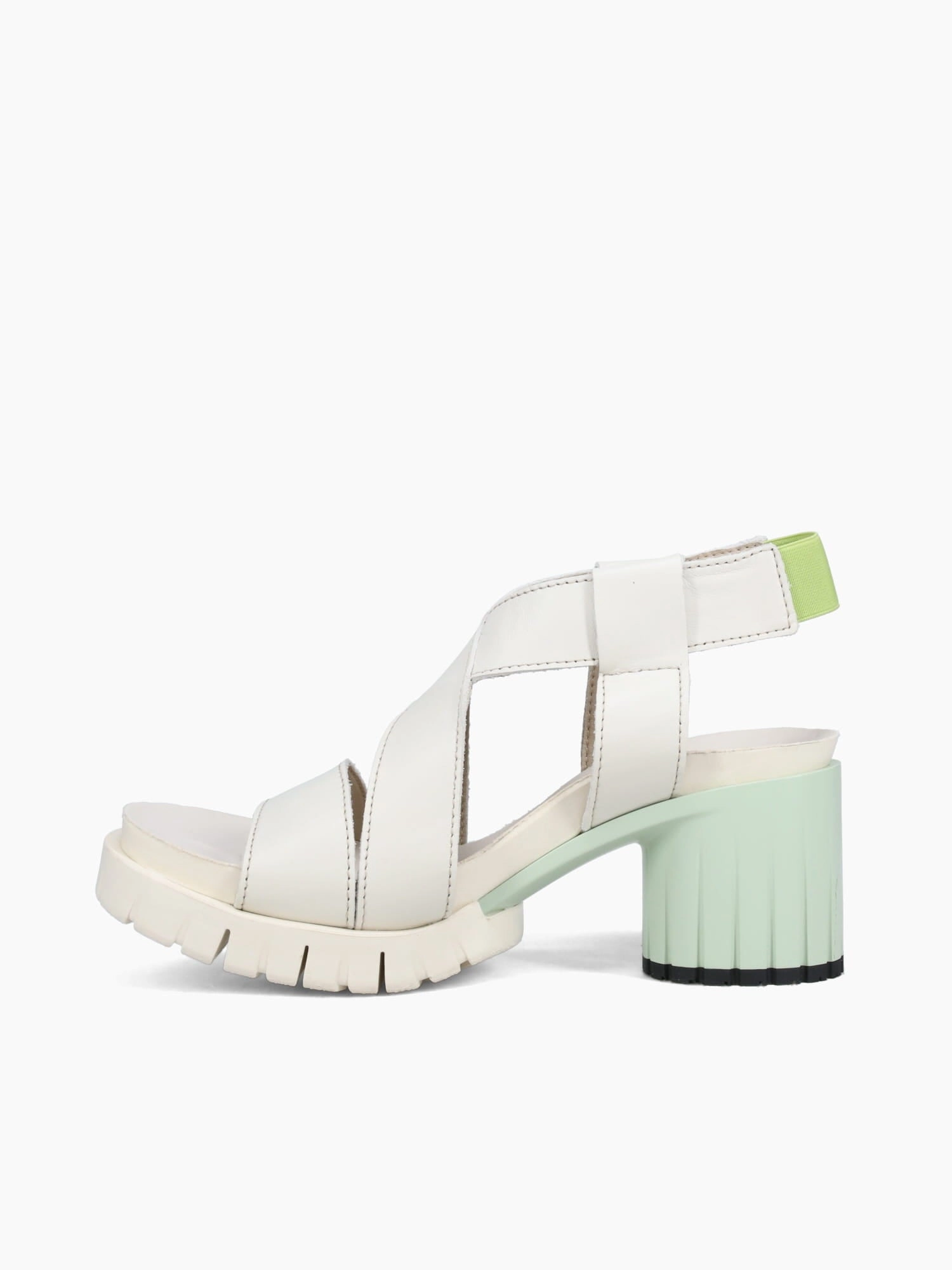 Sleek Flats 1921 Cream Nappa