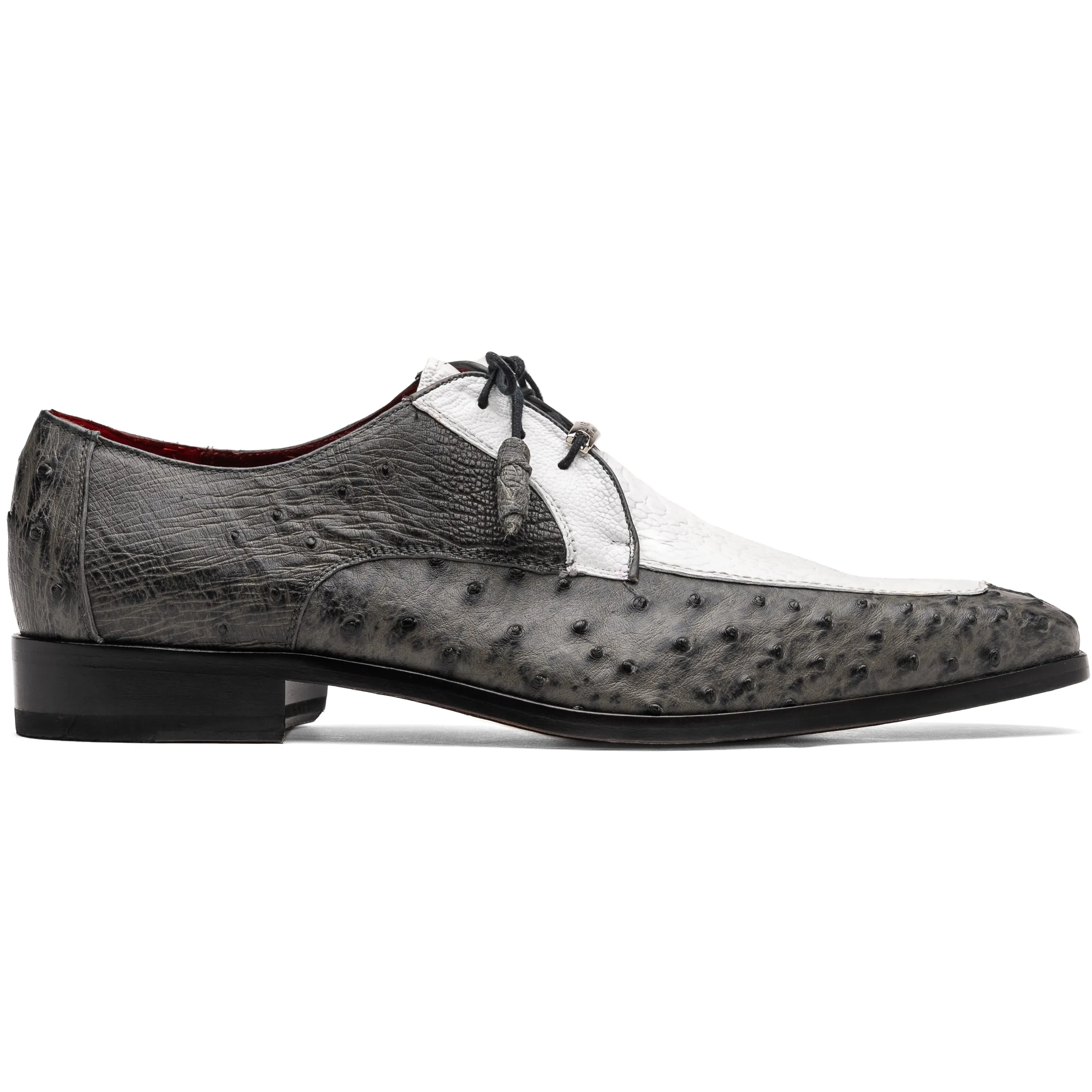 Premium Knit Fabric runners' Andretti-White Gray| Marco Di Milano