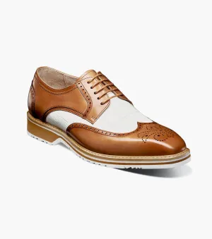 Angelic Beaumont Wingtip Oxford-Natural Multi | Stacy Adams Beaumont Wingtip Oxford-Natural Multi | Stacy Adams suitable for daily commuting