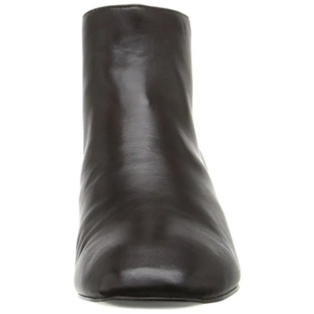 Anna Brown Leather Nine West Bootie