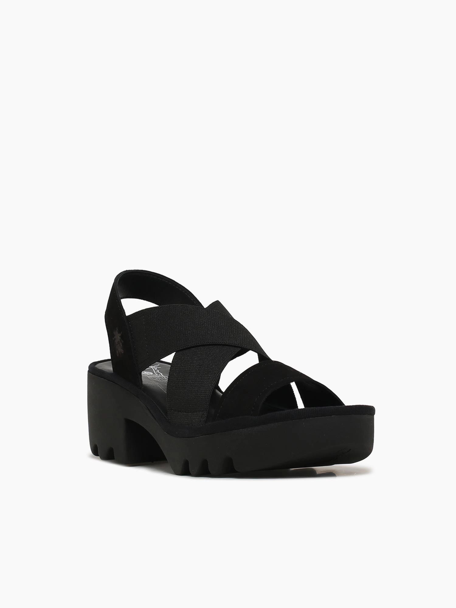 Sunny Comfort Taji502fly Black Leather Mesh