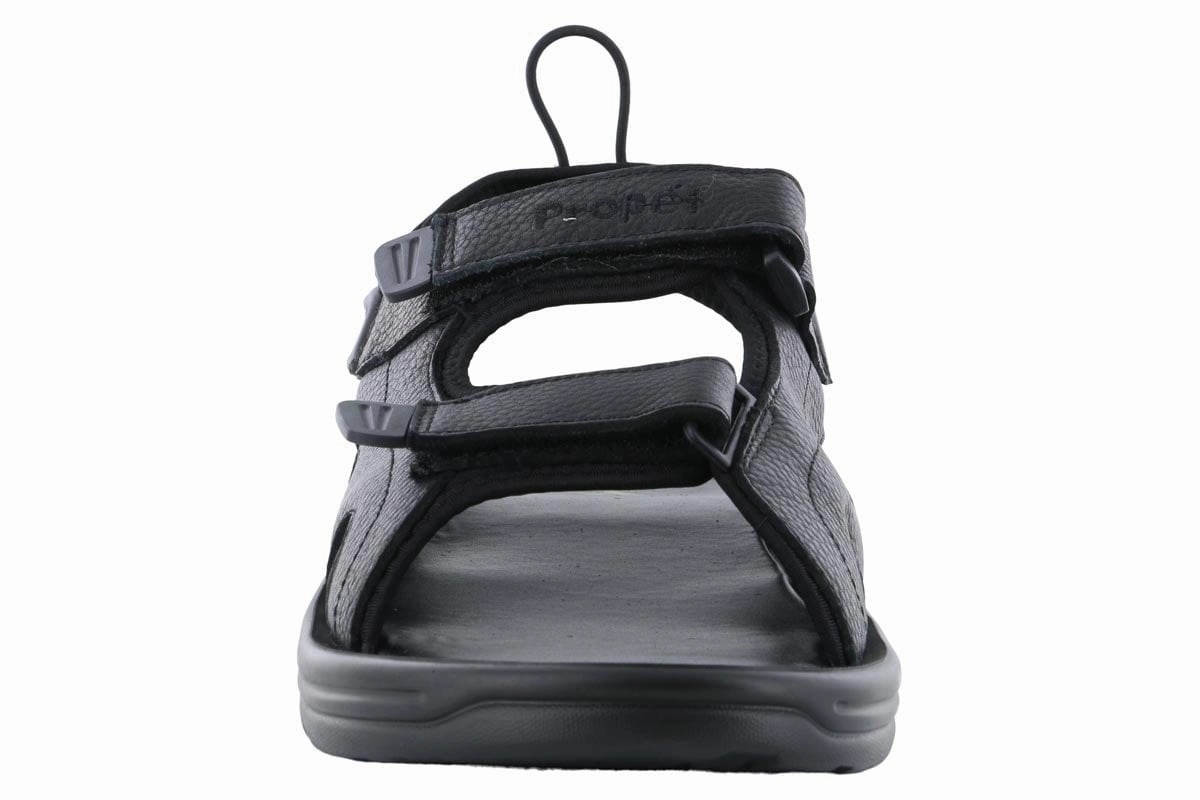 Propet Surfwalker II Sandal Black Trendy Daily