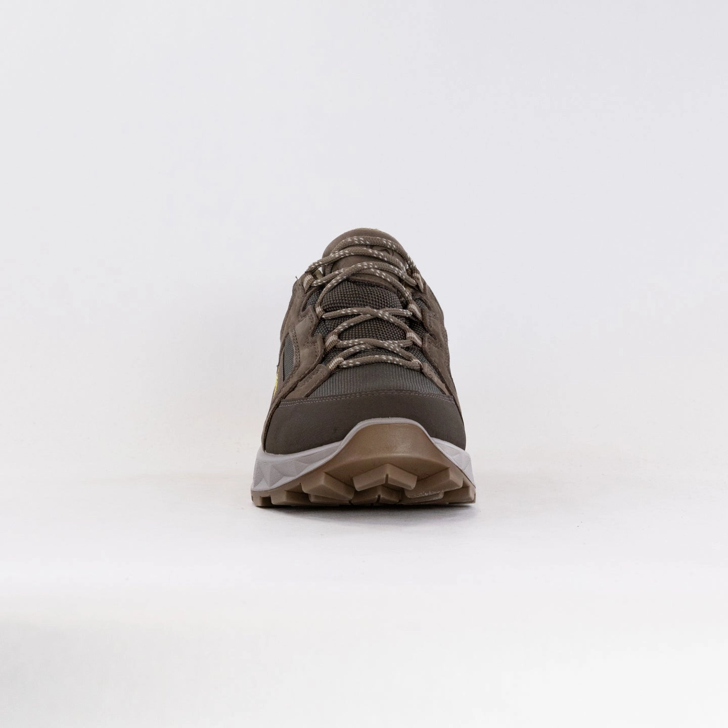 Adjustable Hook Loop Strap Ara Sting Gore-Tex Lace Up Sneaker (Men's) - Beige/Grey