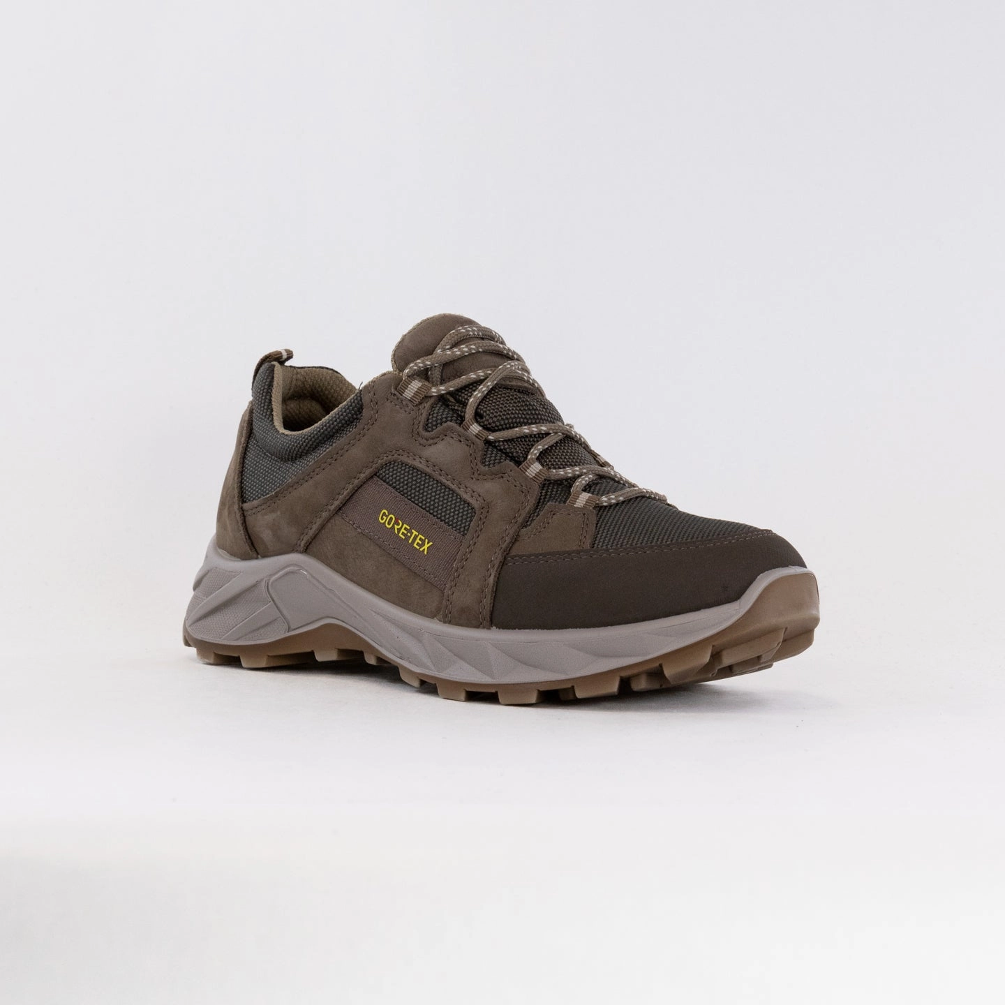 Ara Sting Gore-Tex Lace Up Sneaker (Men's) - Beige/Grey Sprint Walk