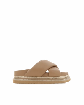 ARABEL WIDE FIT - CLAY Premium Walk Flat ARABEL WIDE FIT - CLAY