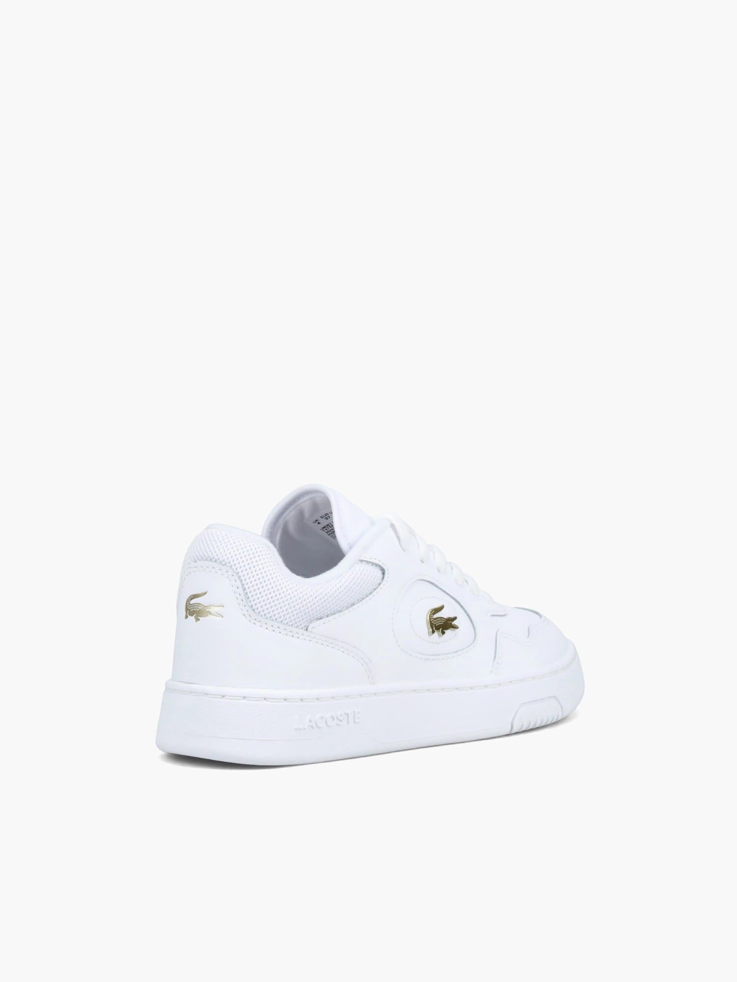 Lineset Wht Gold leather Minimalist Footwear Design
