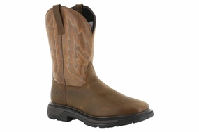 Ariat Big Rig Western Work Soft Toe Boot Weather-resistant Fit Weatherproof Protective Shoes Ariat Big Rig Western Work Soft Toe Boot