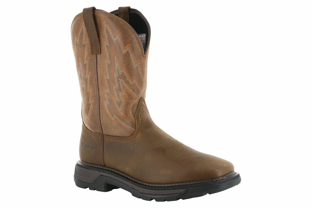 cyclists Ariat Big Rig Western Work Soft Toe Boot