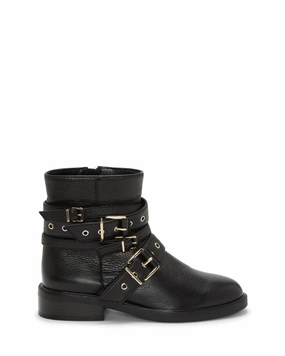 Arielle Multi-Buckle Moto Bootie High-Cushion Arielle Multi-Buckle Moto Bootie Active Neutral Alignment Design
