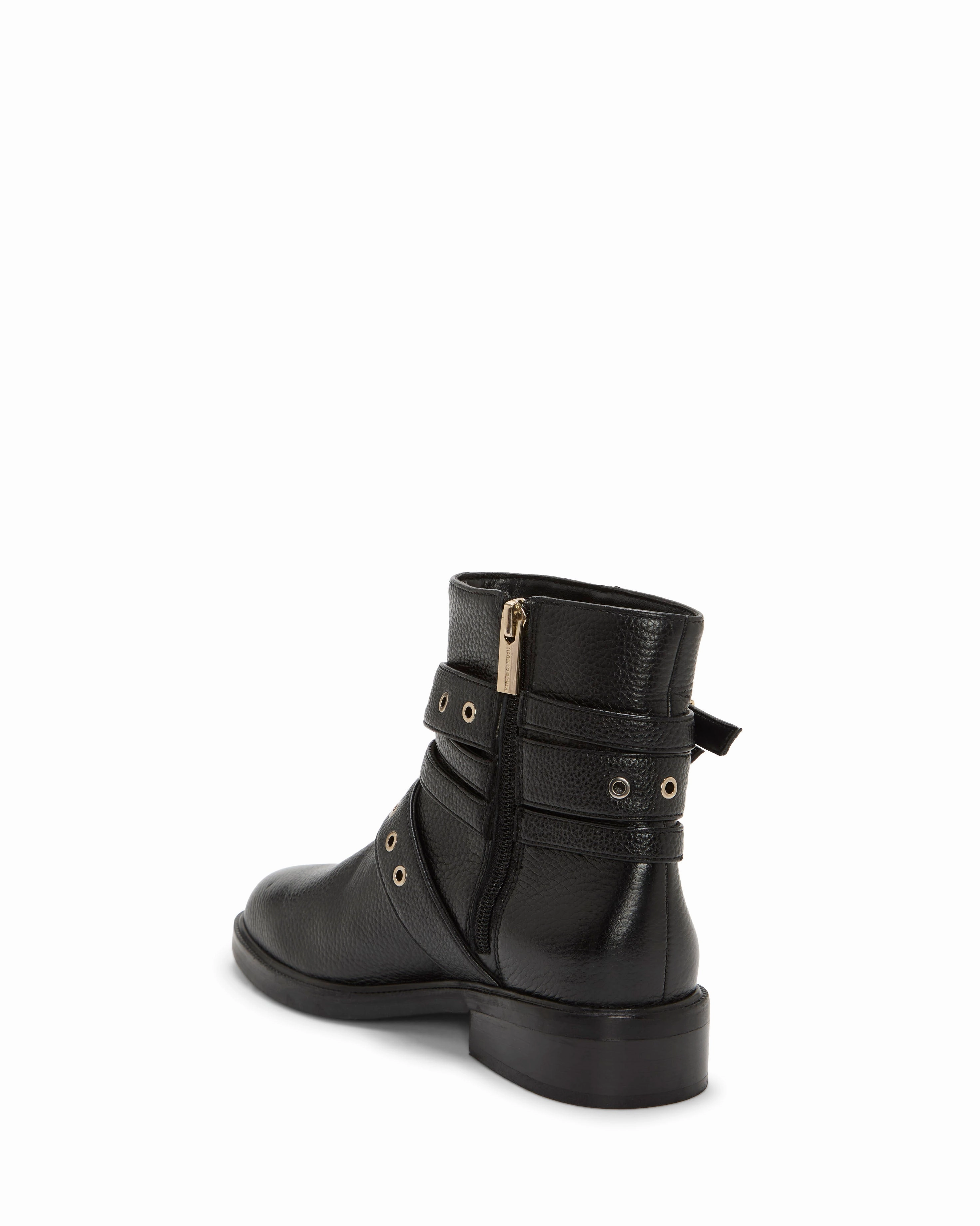 Arielle Multi-Buckle Moto Bootie Energy Return Technology White Clean