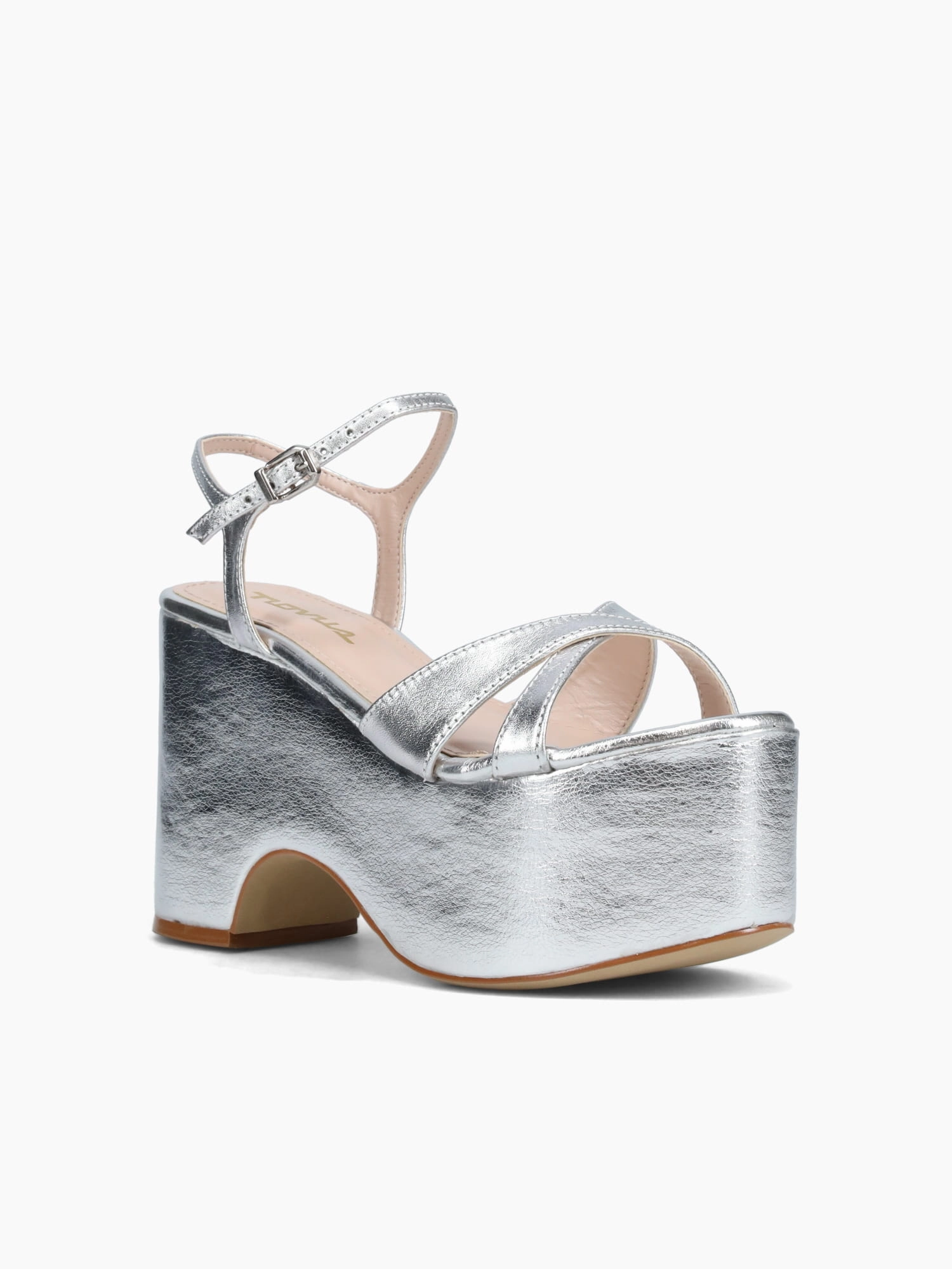 Slip Ease Arlet Silver Met.cristal