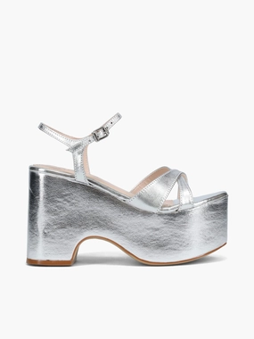 Arlet Silver Met.cristal Springloaded Sole Classic Outdoor Style Flex Comfort Arlet Silver Met.cristal