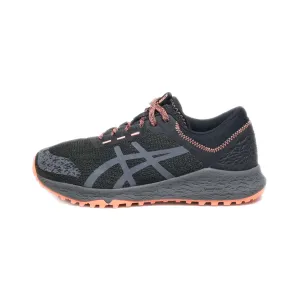 Asics Alpine Xt Sport Shoes Fabric Black Colour For Women