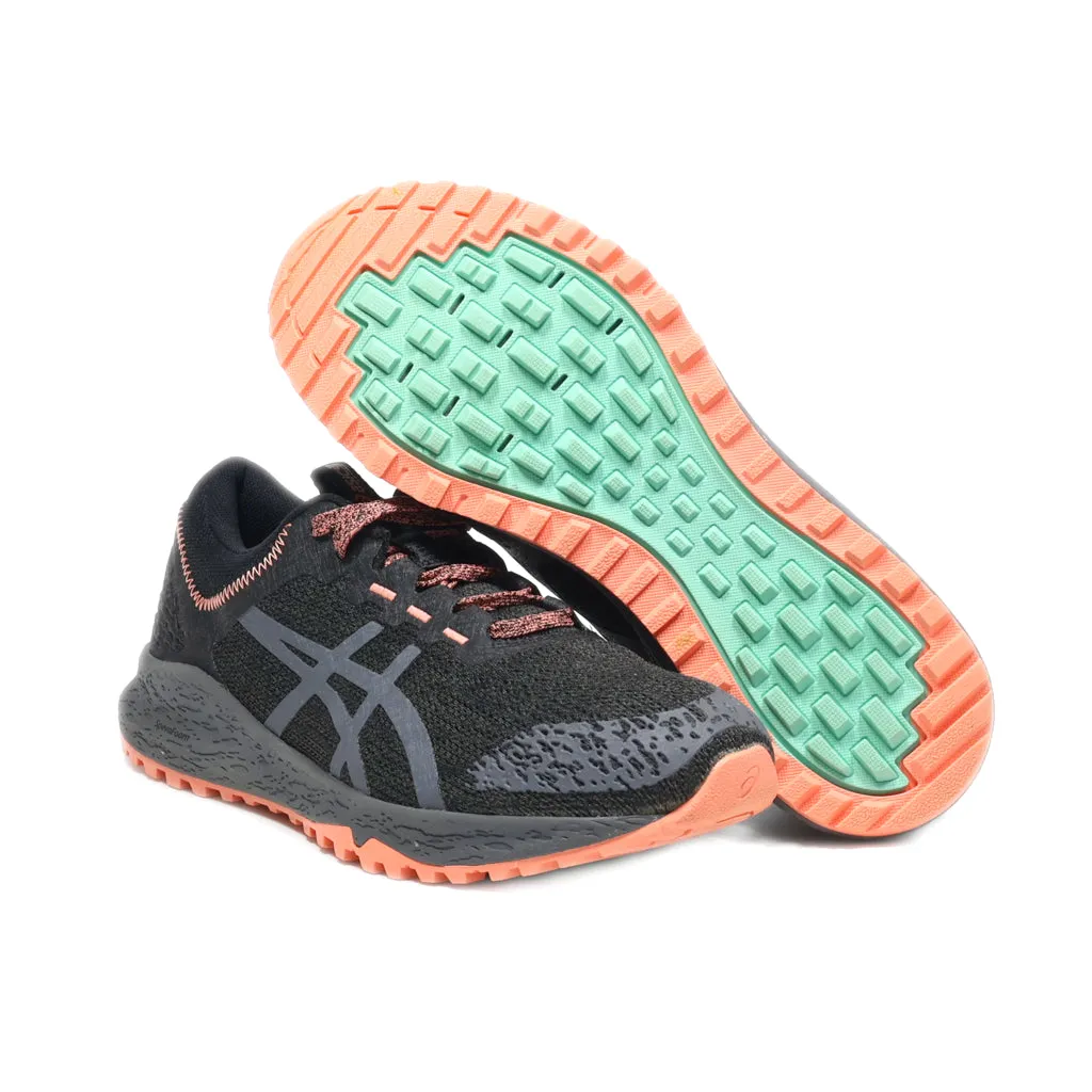 Asics Alpine Xt Sport Shoes Fabric Black Colour For Women