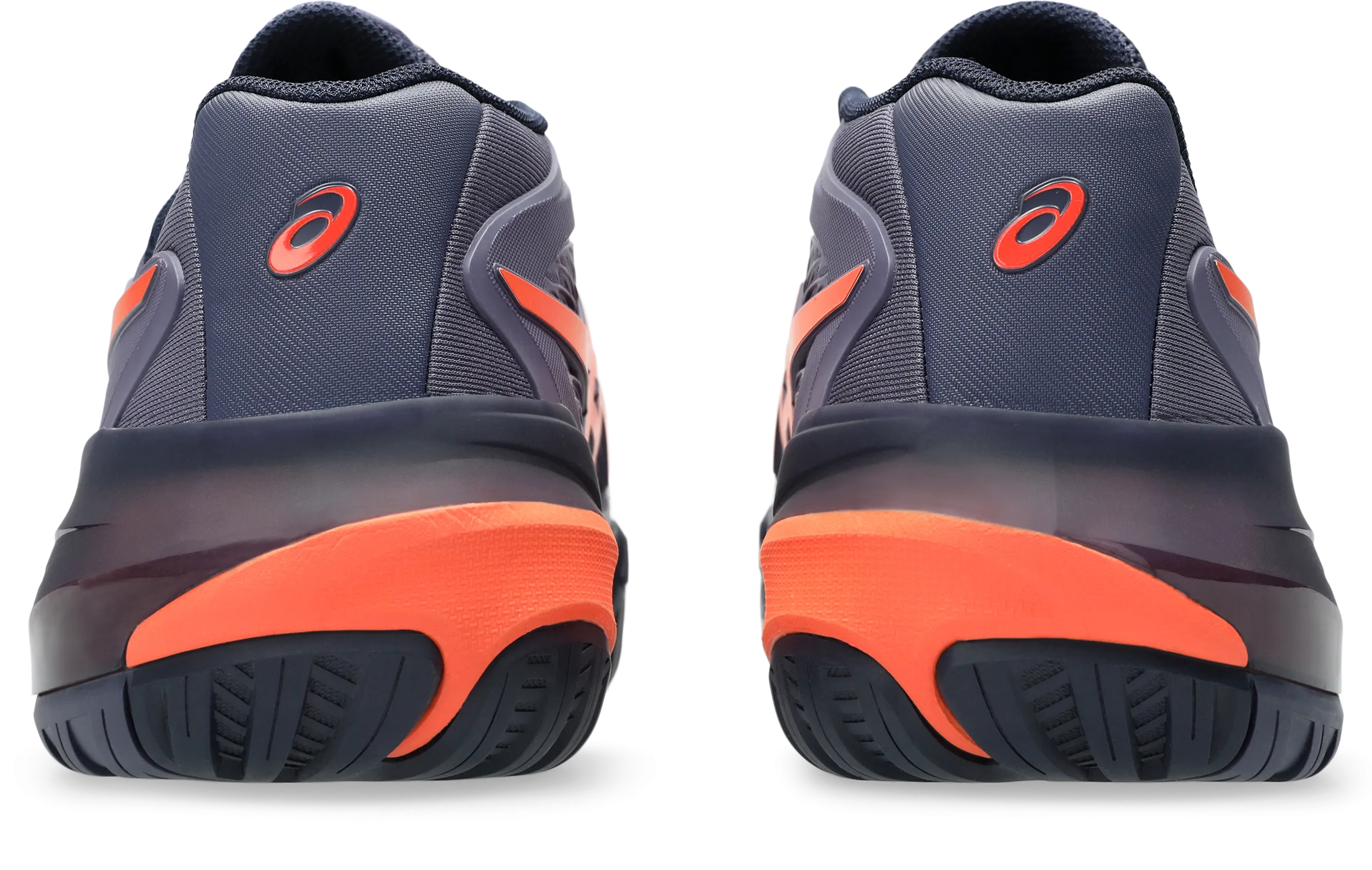 Asics Gel-Resolution X Greyish Purple/Nova Orange Men's tennis shoes
