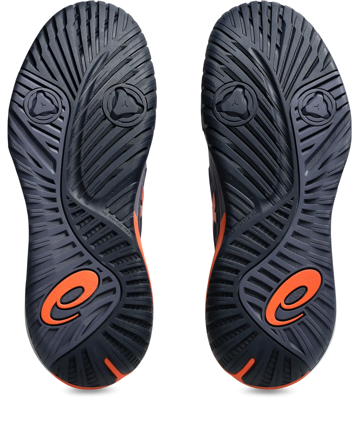 Asics Gel-Resolution X Greyish Purple/Nova Orange Men's tennis shoes