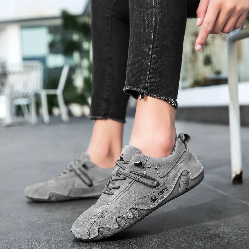 Asifn Women's Walking Shoes Retro Fashion Casual Shoes Outdoor Non-Slip Sneakers Comfortable Lightweight Loafers