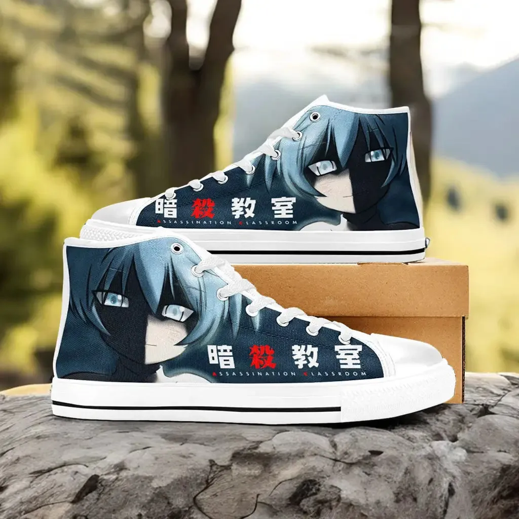 Assassination Classroom Nagisa Shoes High Top Sneakers for Kids and Adults