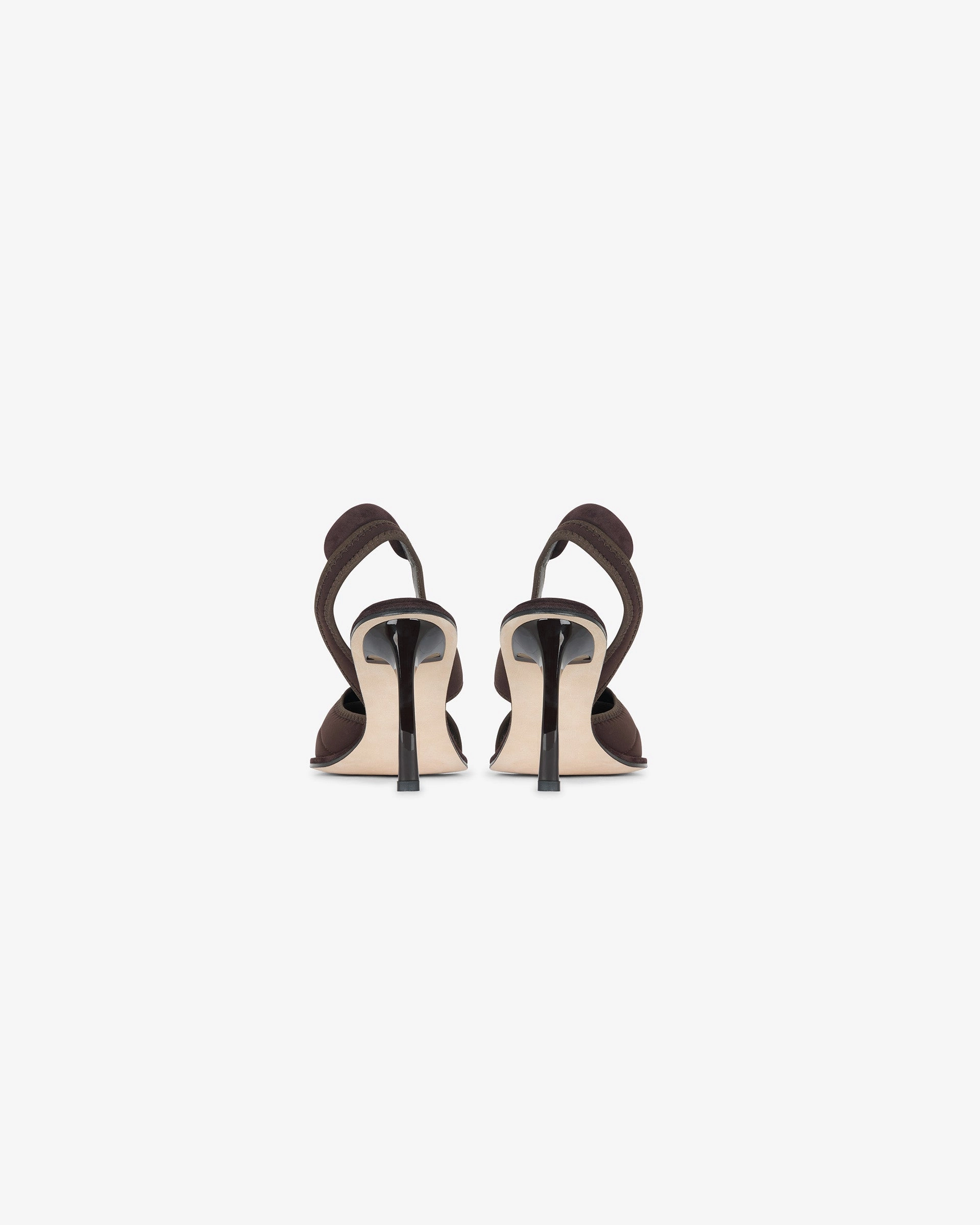 Asymmetric Stretch Heel - Chocolate Timeless Performance
