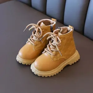 Autumn Winter Plush Children Boots Boys Girls