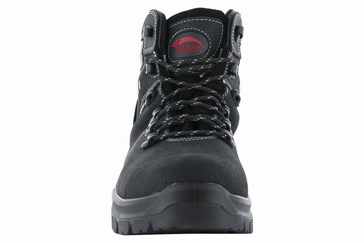 Non Slip Design Avenger 7400 Waterproof Composite Toe Boot Black