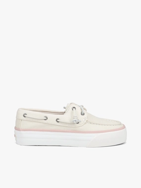 Bahama Sea Platform Offwht Pink recycled Anytime Use Unisex Comfort Bahama Sea Platform Offwht Pink recycled