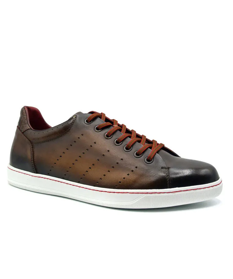 RUSSO Burnished Italian Calfskin Everyday Shoes Cold Climate