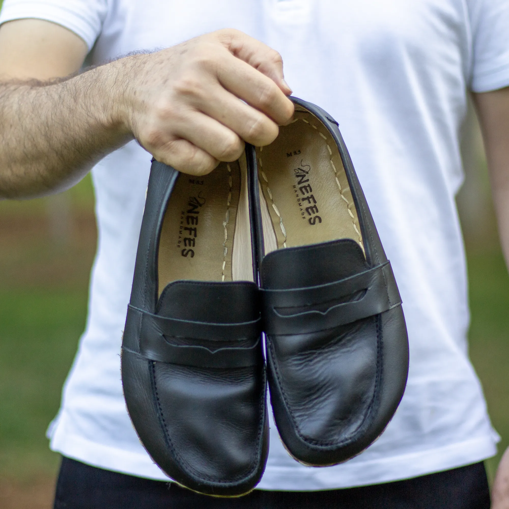 Barefoot Earthing Shoes Black Men
