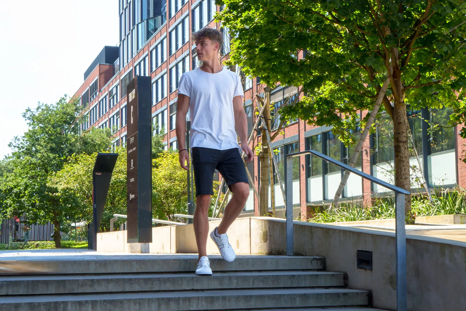 Barefoot Sneakers Barebarics Arise - White & Black