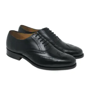 Barker brogue SHOE Glasgow black leather