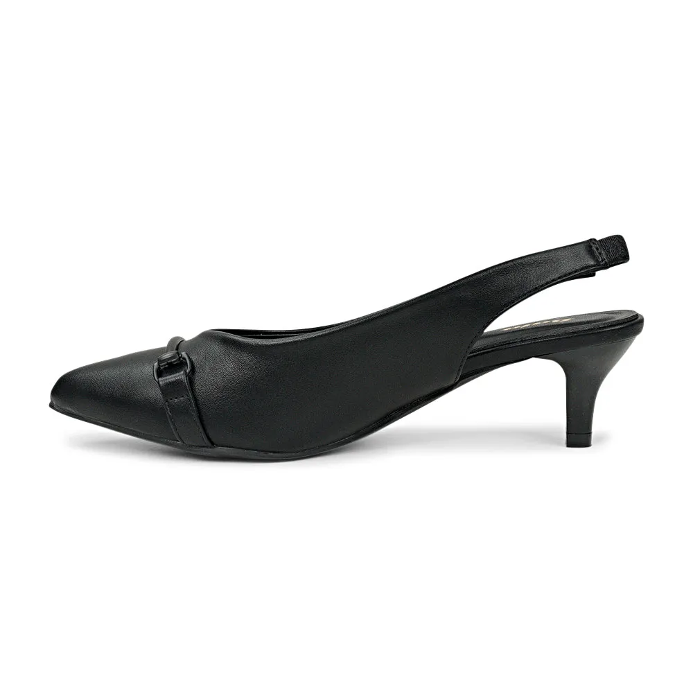 Bata PRIMA Slingback Pointy Kitten-Heel for Women