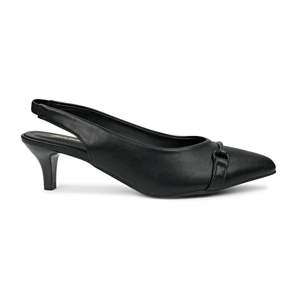Bata PRIMA Slingback Pointy Kitten-Heel for Women