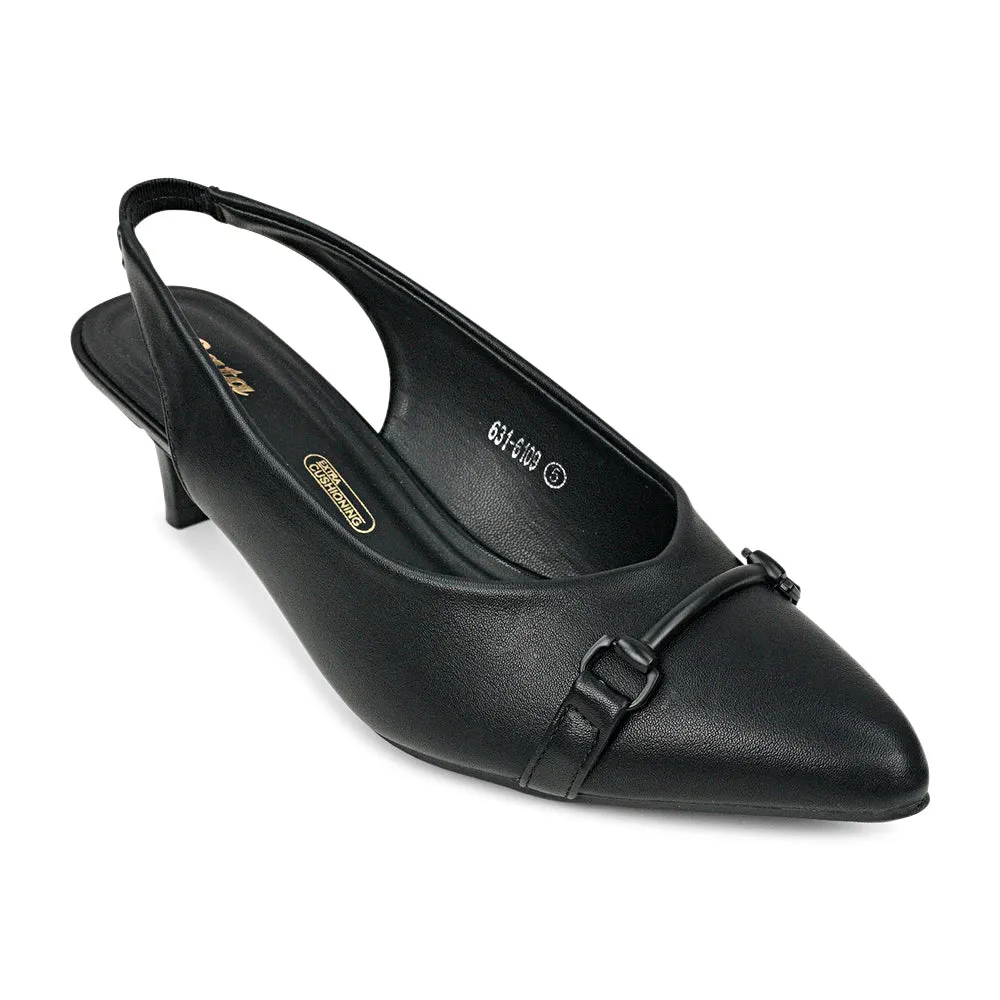 Bata PRIMA Slingback Pointy Kitten-Heel for Women