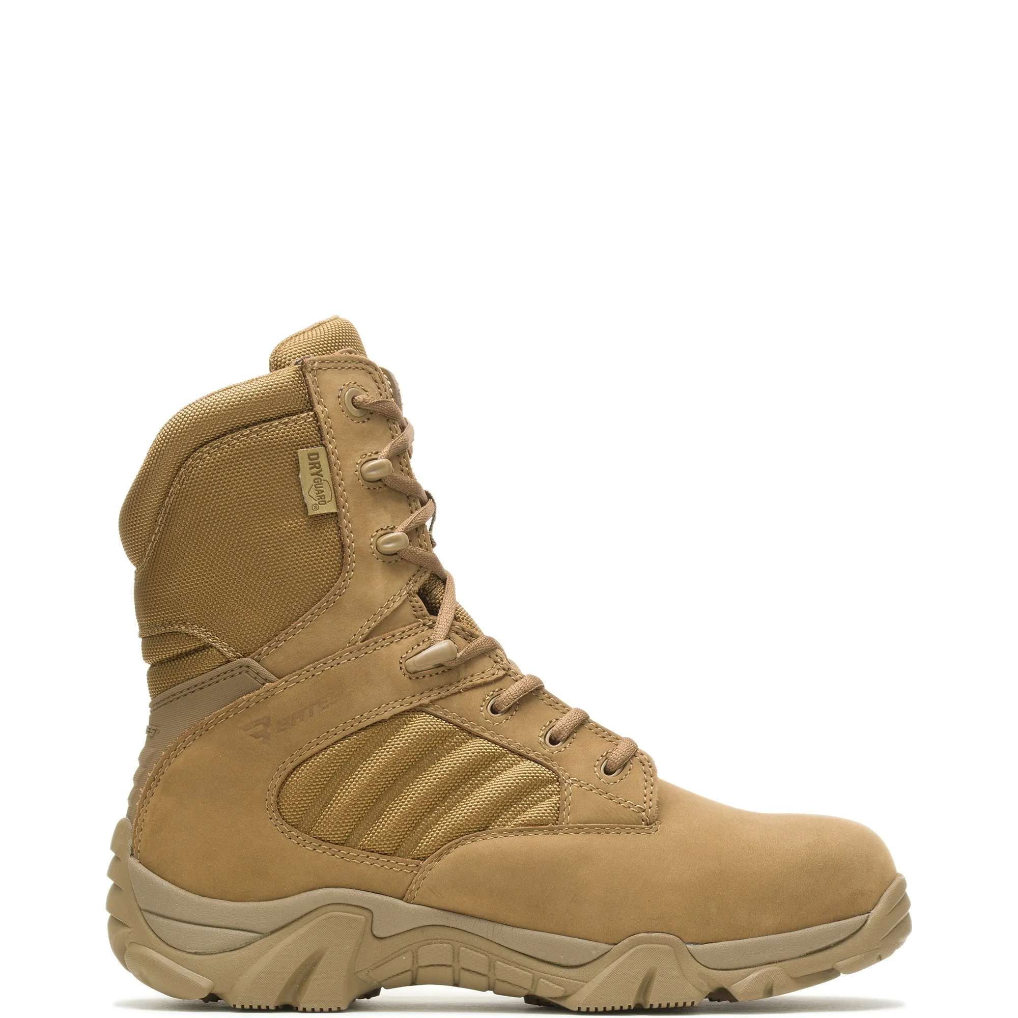 Bates Mens GX Safety Toe 8 Inch Leather/Nylon Boots